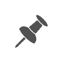 プッシュピンの画像